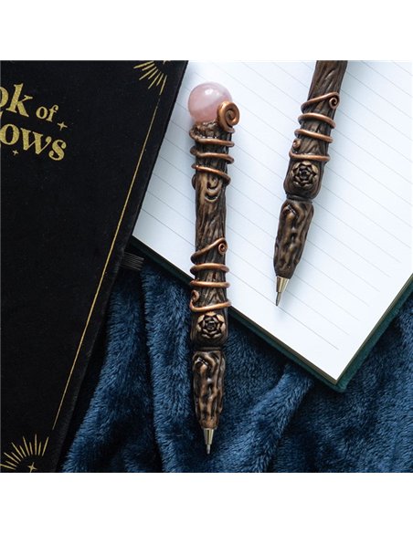 Romance Rose Quartz Crystal Wand Pen WA_30625 - pic 138250 | FastDaddyshop