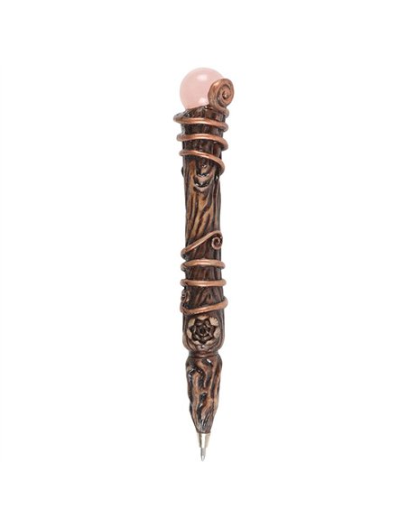 Romance Rose Quartz Crystal Wand Pen WA_30625 - pic 138253 | FastDaddyshop