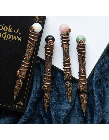 Romance Rose Quartz Crystal Wand Pen WA_30625 - pic 138254 | FastDaddyshop