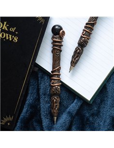 Protection Black Obsidian Crystal Wand Pen WA_30725 2
