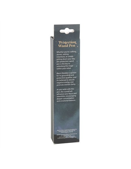 Protection Black Obsidian Crystal Wand Pen WA_30725 - pic 138257 | FastDaddyshop