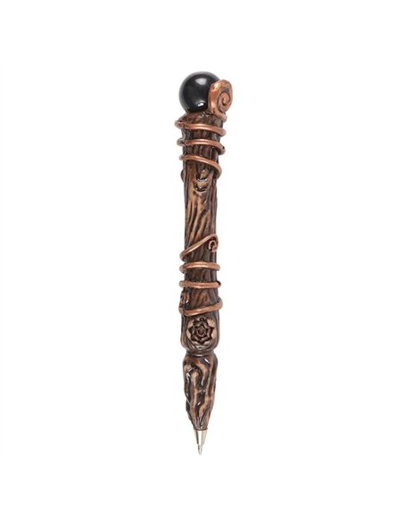 Protection Black Obsidian Crystal Wand Pen WA_30725 - pic 138258 | FastDaddyshop