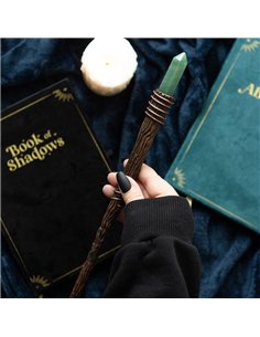 Thin Abundance Green Aventurine Crystal Wand WA_31025 2