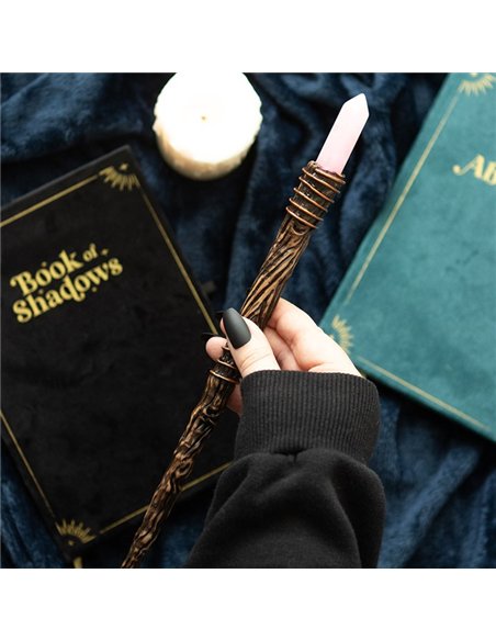 Thin Romance Rose Quartz Crystal Wand WA_31125 - pic 138268 | FastDaddyshop