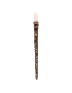 Thin Romance Rose Quartz Crystal Wand WA_31125