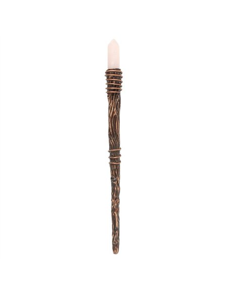 Thin Romance Rose Quartz Crystal Wand WA_31125 - pic 138269 | FastDaddyshop