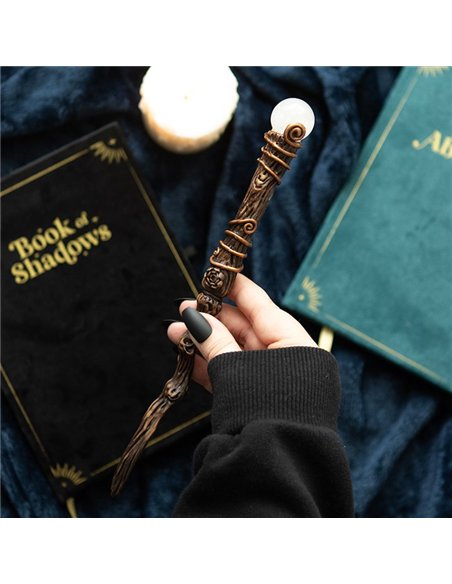 Energy Clearing Aura Quartz Crystal Wand with Pouch WA_31325 - pic 138276 | FastDaddyshop
