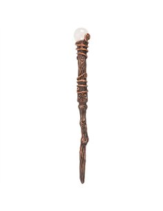 Energy Clearing Aura Quartz Crystal Wand with Pouch WA_31325