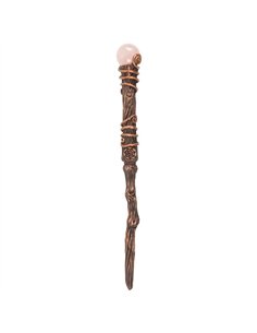 Romance Rose Quartz Crystal Wand with Pouch WA_31525