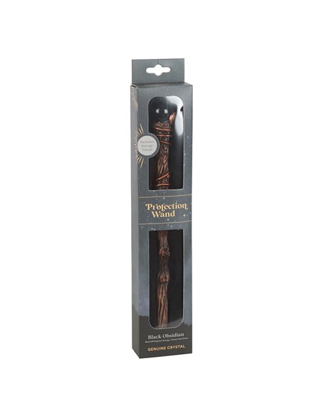 Protection Black Obsidian Crystal  Wand with Pouch WA_31625 - pic 138292 | FastDaddyshop