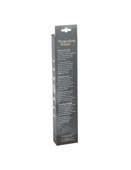 Protection Black Obsidian Crystal  Wand with Pouch WA_31625 - pic 138293 | FastDaddyshop