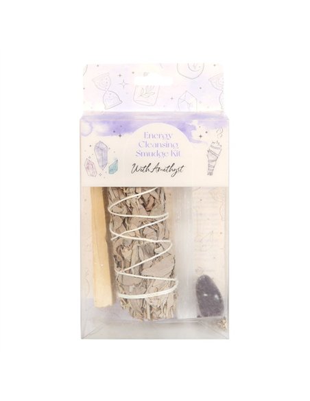 Smudge Kit with Amethyst Crystal WT_67023 - pic 138300 | FastDaddyshop