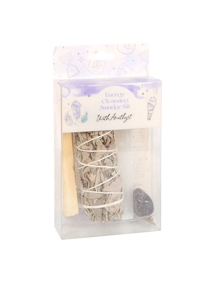 Smudge Kit with Amethyst Crystal WT_67023 - pic 138301 | FastDaddyshop