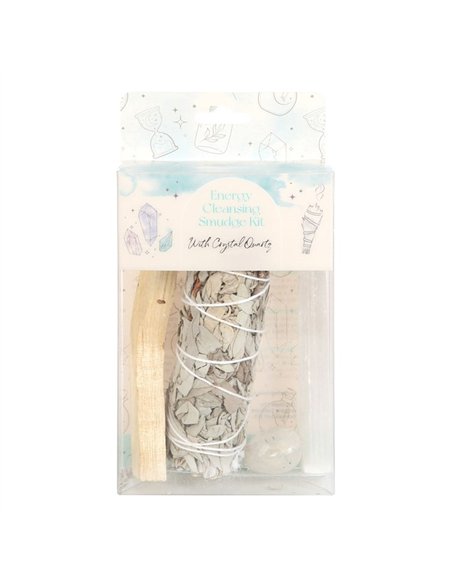 Smudge Kit with Clear Quartz Crystal WT_67223 - pic 138308 | FastDaddyshop