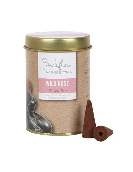 6 Tins of Elements Wild Rose Jumbo Backflow Cones BC_61022 - pic 138321 | FastDaddyshop