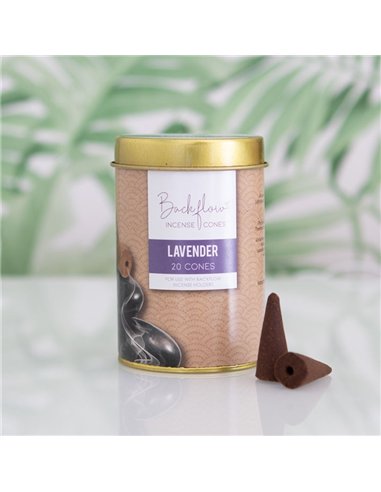 6 Tins of Elements Lavender Jumbo Backflow Cones BC_61222