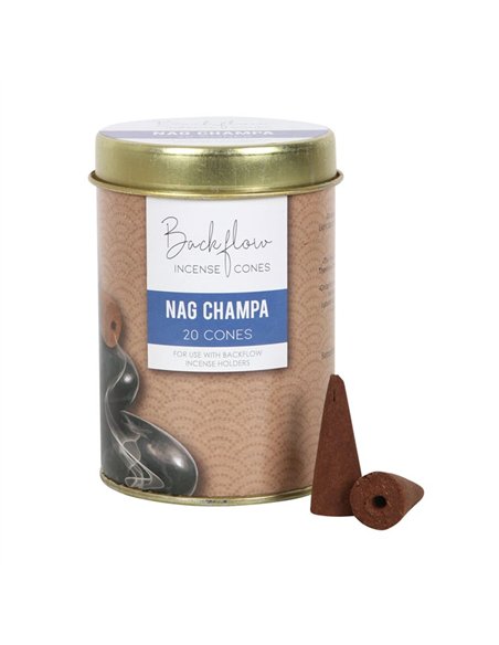 6 Tins of  Elements Nag Champa Jumbo Backflow Cones BC_61422 - pic 138336 | FastDaddyshop
