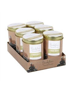 6 Tins of  Elements Lemon Grass Jumbo Backflow Cones BC_61522