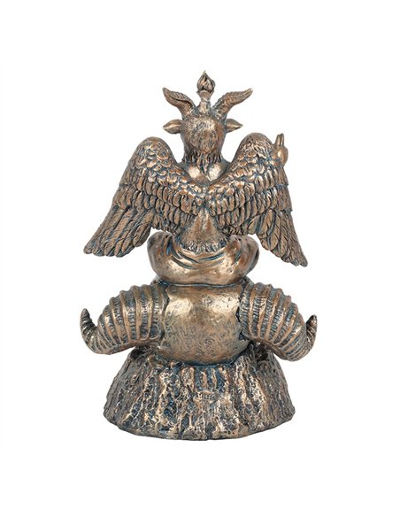 Gold Baphomet LED Backflow Incense Burner BF_13631 - pic 138375 | FastDaddyshop