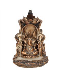 Bronze Ganesh Backflow Incense Burner BF_21928