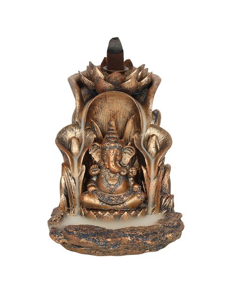 Bronze Ganesh Backflow Incense Burner BF_21928 - pic 138394 | FastDaddyshop