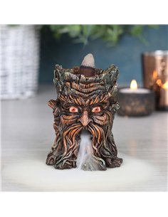 Small Green Man Backflow Incense Burner BF_22038 2