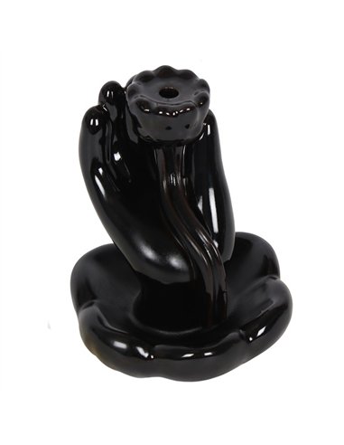 Hand & Lotus Flower Backflow Incense Burner BF_25528