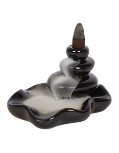 Large Pebbles Backflow Incense Burner  BF_25728
