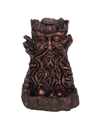 Bronze Effect Tree Man Backflow Incense Burner BF_68838