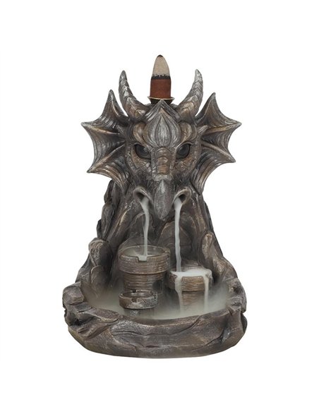 Grey Dragon Backflow Incense Burner BF_69038 - pic 138441 | FastDaddyshop