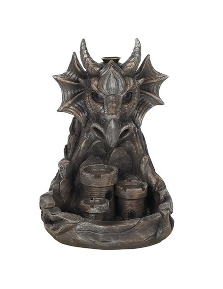 Grey Dragon Backflow Incense Burner BF_69038 - pic 138442 | FastDaddyshop