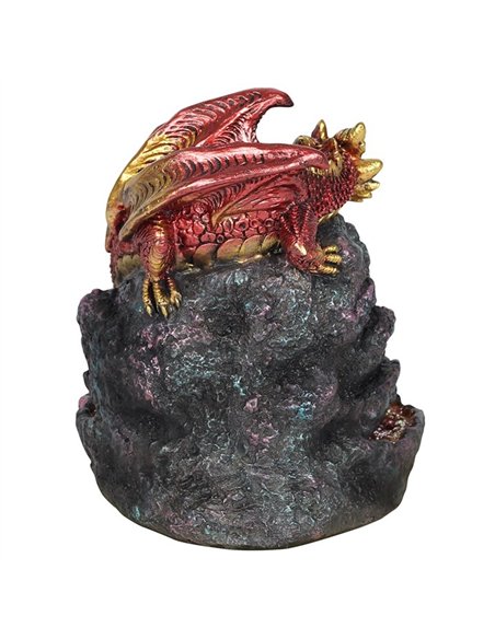 Red Dragon Backflow Incense Burner with Light BF_74938 - pic 138449 | FastDaddyshop
