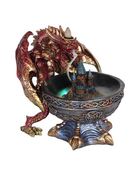 Large Dragon Bowl Backflow Incense Burner BF_75738 - pic 138454 | FastDaddyshop