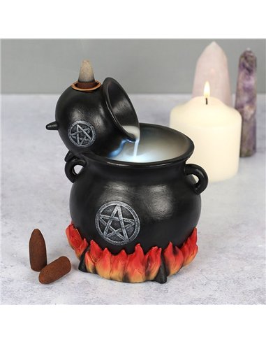 Pouring Cauldrons Backflow Incense Holder FI_45638