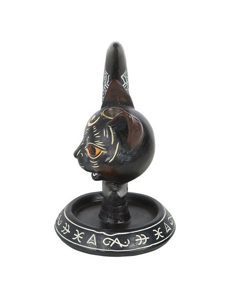 Black Cat Moon Backflow Incense Burner  PA_34825 - pic 138520 | FastDaddyshop