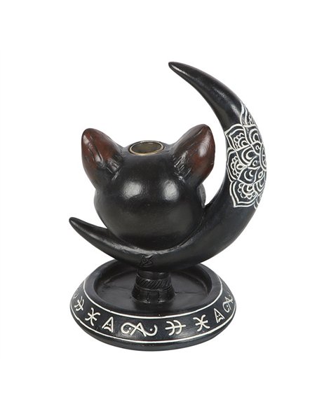 Black Cat Moon Backflow Incense Burner  PA_34825 - pic 138521 | FastDaddyshop