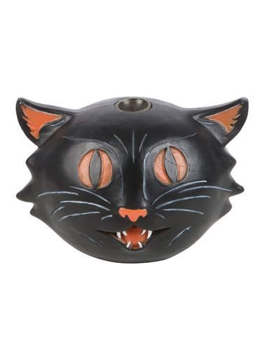 Black Cat Backflow Incense Burner PD_73424