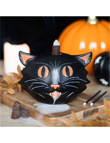 Black Cat Backflow Incense Burner PD_73424 - pic 138526 | FastDaddyshop