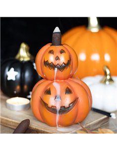 Stacked Pumpkins Backflow Incense Burner PD_73524 2