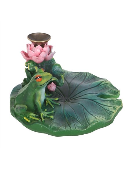 Lily Pad Backflow Incense Burner PO_58625 - pic 138536 | FastDaddyshop