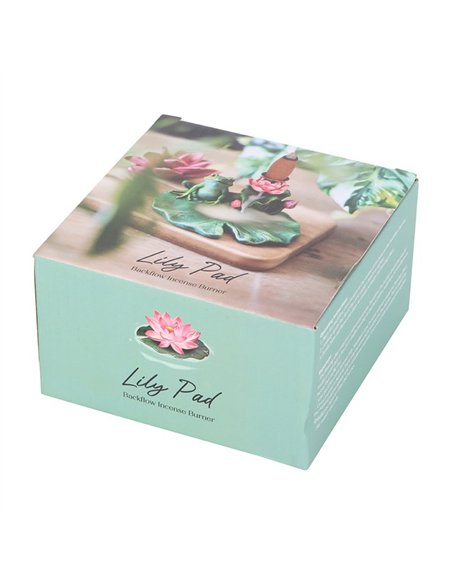 Lily Pad Backflow Incense Burner PO_58625 - pic 138538 | FastDaddyshop