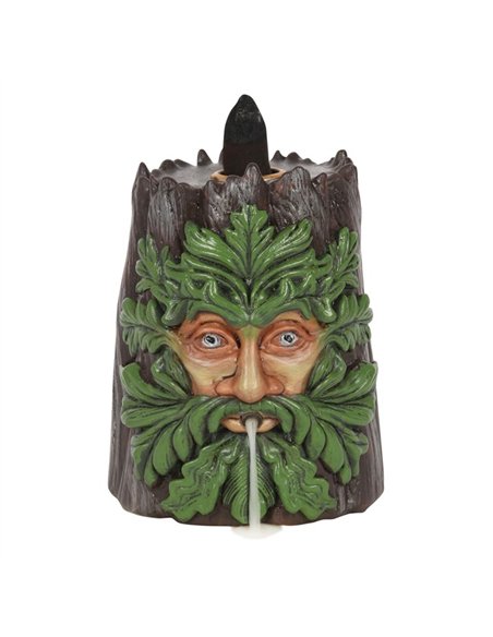 Spirit of the Trees Green Man Backflow Incense Burner SP_08823 - pic 138540 | FastDaddyshop