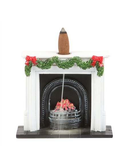 Christmas Fireplace Backflow Incense Burner TD_73124 - pic 138544 | FastDaddyshop