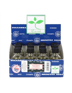 Set of 12 Palo Santo Fragrance Oils by Satya FO8PAL