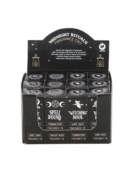 Set of 12 Midnight Rituals Fragrance Oils in Display SET_25525 - pic 138577 | FastDaddyshop