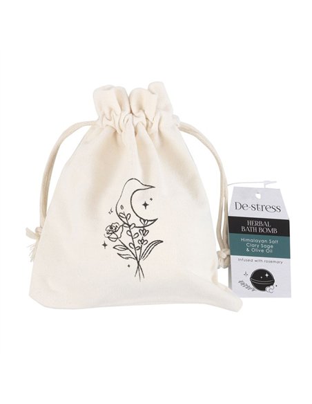 'De-Stress' Herbal Clary Sage Bath Bomb HM_48823 - pic 138592 | FastDaddyshop
