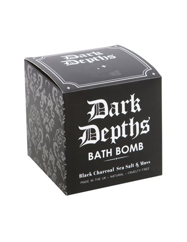 Dark Depths Black Charcoal Bath Bomb MT_16324