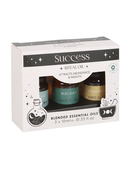 Set of 3 Success Ritual Blended Essential Oils HM_49023 - pic 138641 | FastDaddyshop