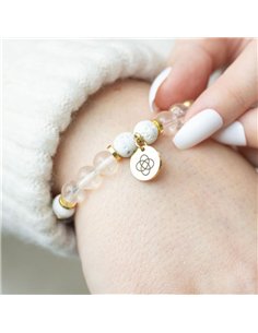 Friendship Clear Quartz Essential Oil Bracelet RT_00003 2
