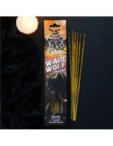 Werewolf Poison Incense Sticks with Holder AF_64925